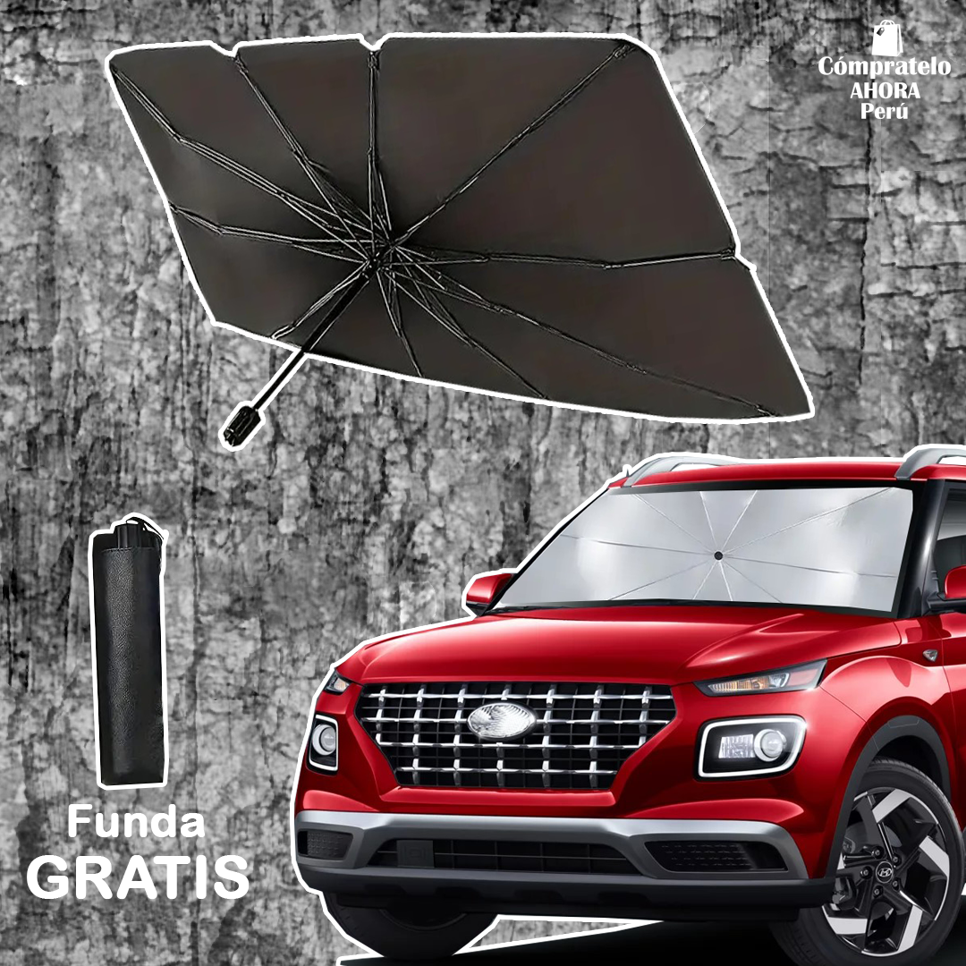 PARASOL PLEGABLE ® PARA VEHICULO