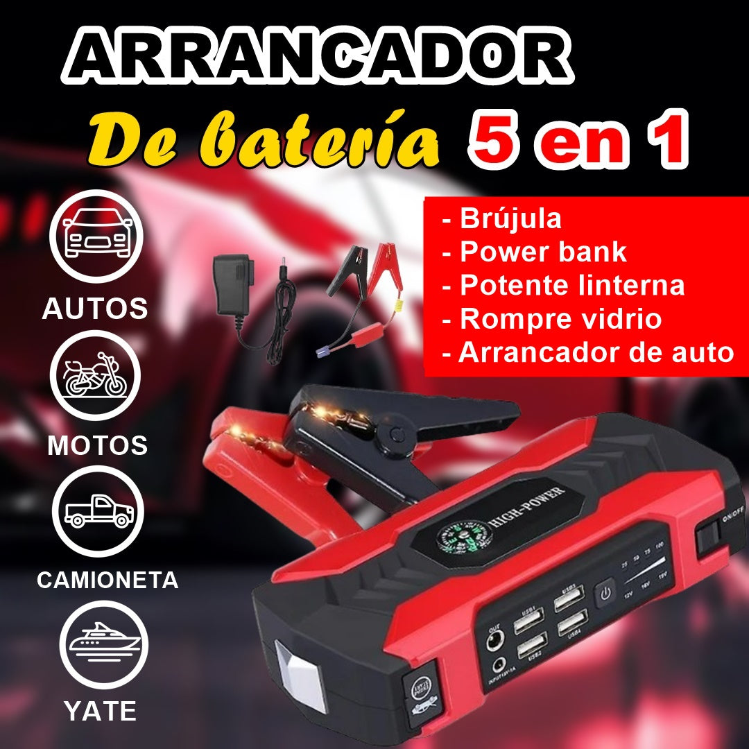 ARRANCADOR 4 EN 1 DE BATERÍA