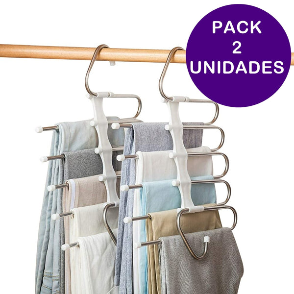 ORGANIZADOR DE PERCHA 5 UNIDADES – Tienda Online